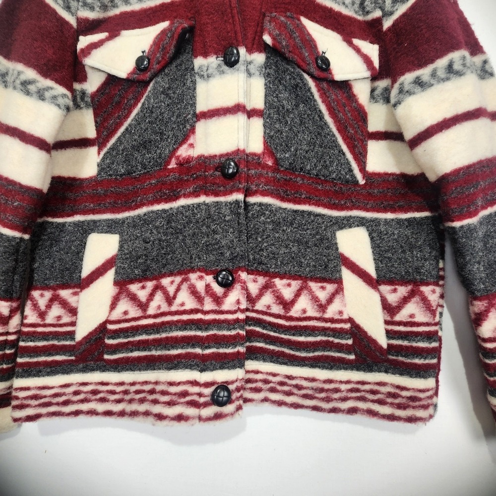 Forever 21 Women's Cozy Western Vibes Button-Up‎ Jacket Multicolor Size L - Picture 2 of 9